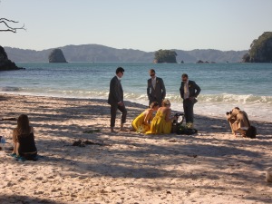 Hochzeit Mitten am Strand :D